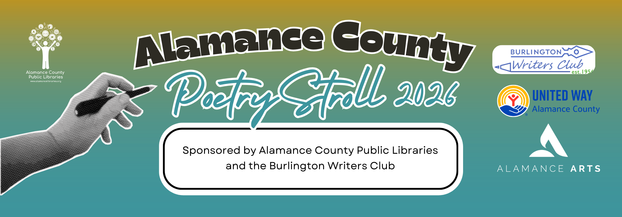Alamance County Poetry Stroll 2026