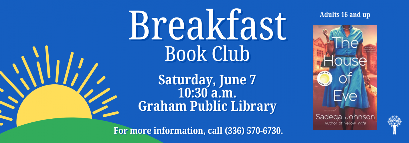 6.7 at 10:30 am - Breakfast Book Club at Graham