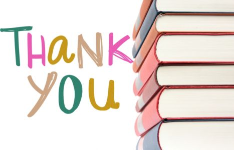 Thank You! Thank You! Thank You!