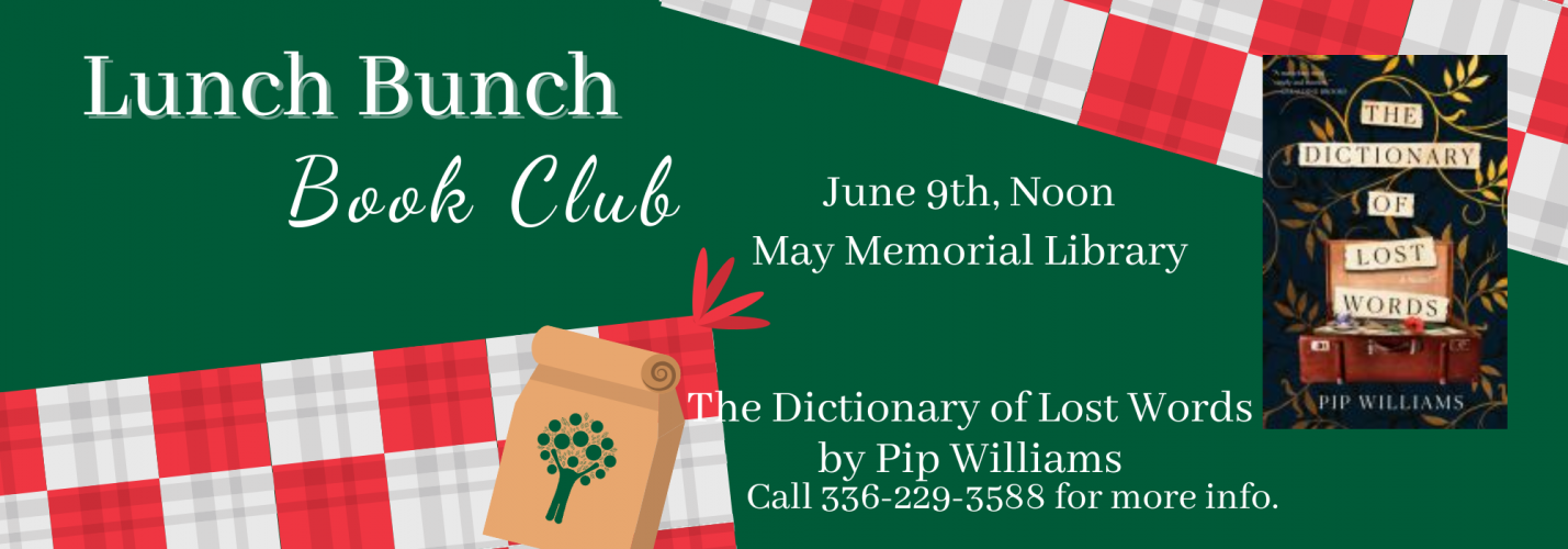 6.9 at Noon - Lunch Bunch at May Memorial