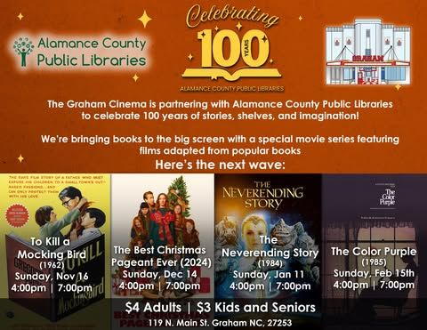 ACPL and Graham Cinema 100 Years Collaboration of Storied on the Big Screen