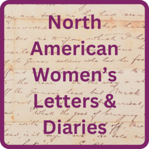 North American Women's Letters and Diaries from NC Live