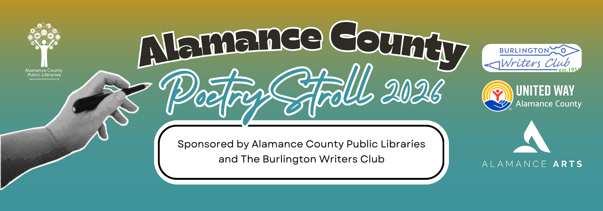 Alamance County Poetry Stroll 2026
