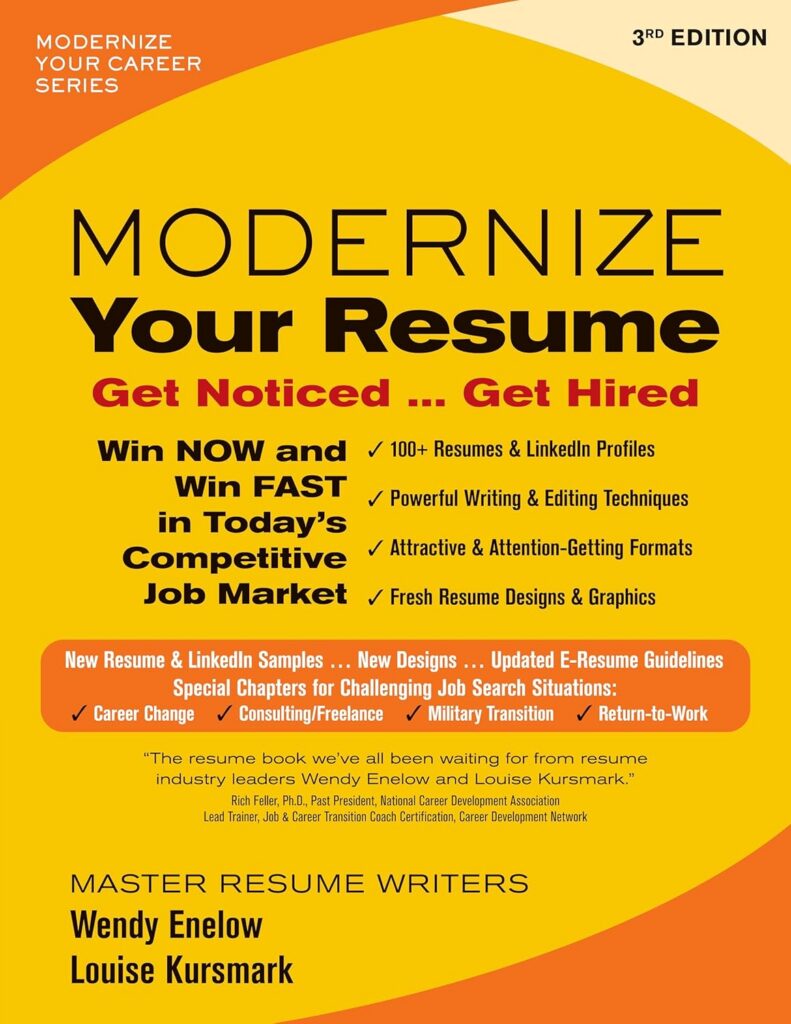 Cover of Modernize Your Resume: Get Noticed... Get Hired
