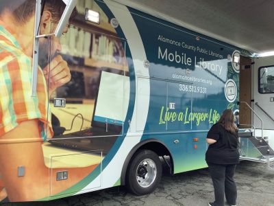 Mobile Library Patron Access Side